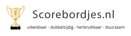 Herbruikbare Scorebordjes